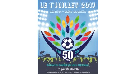 District Logo 50ans