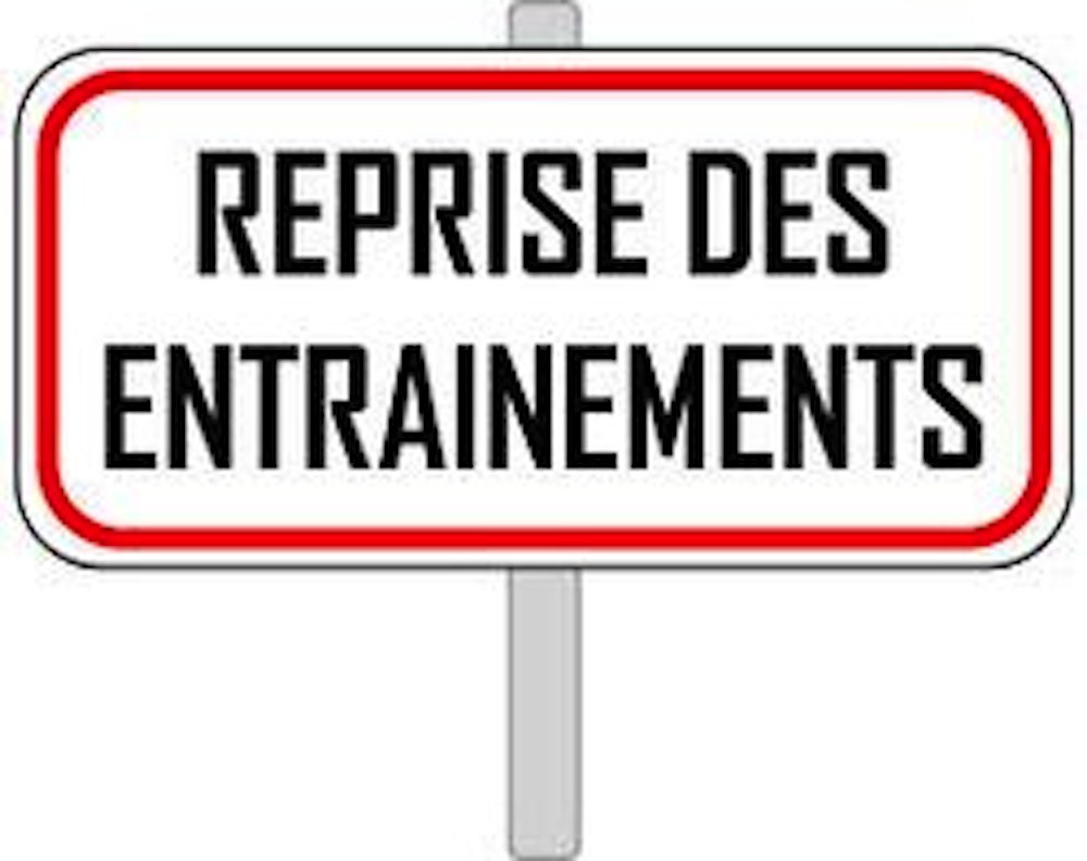 reprise entrainements