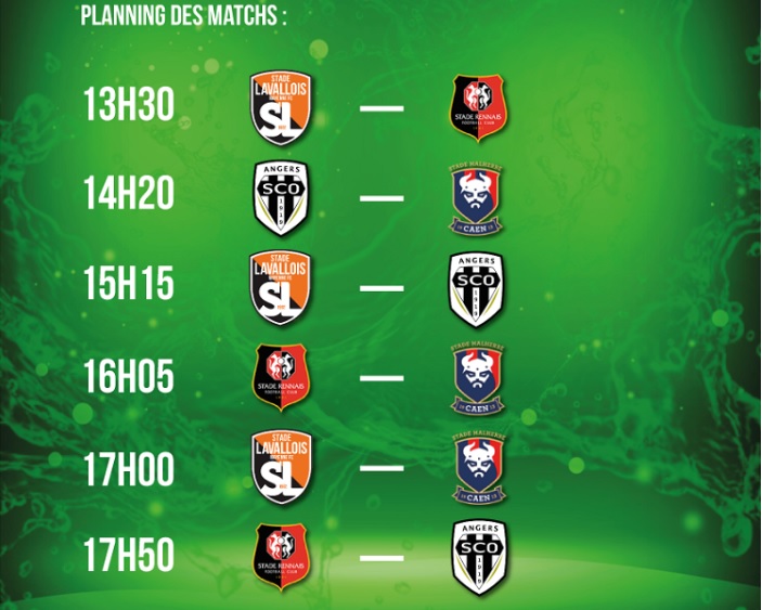 Tournoi ALC 2018 matchs